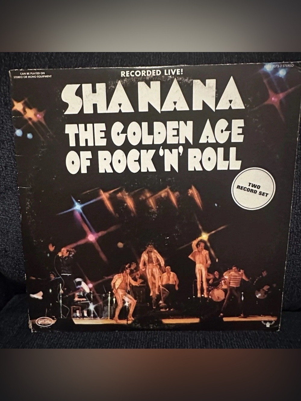 Sha Na Na "The Golden Age of Rock 'N' Roll" Vinyl LP - Live Album